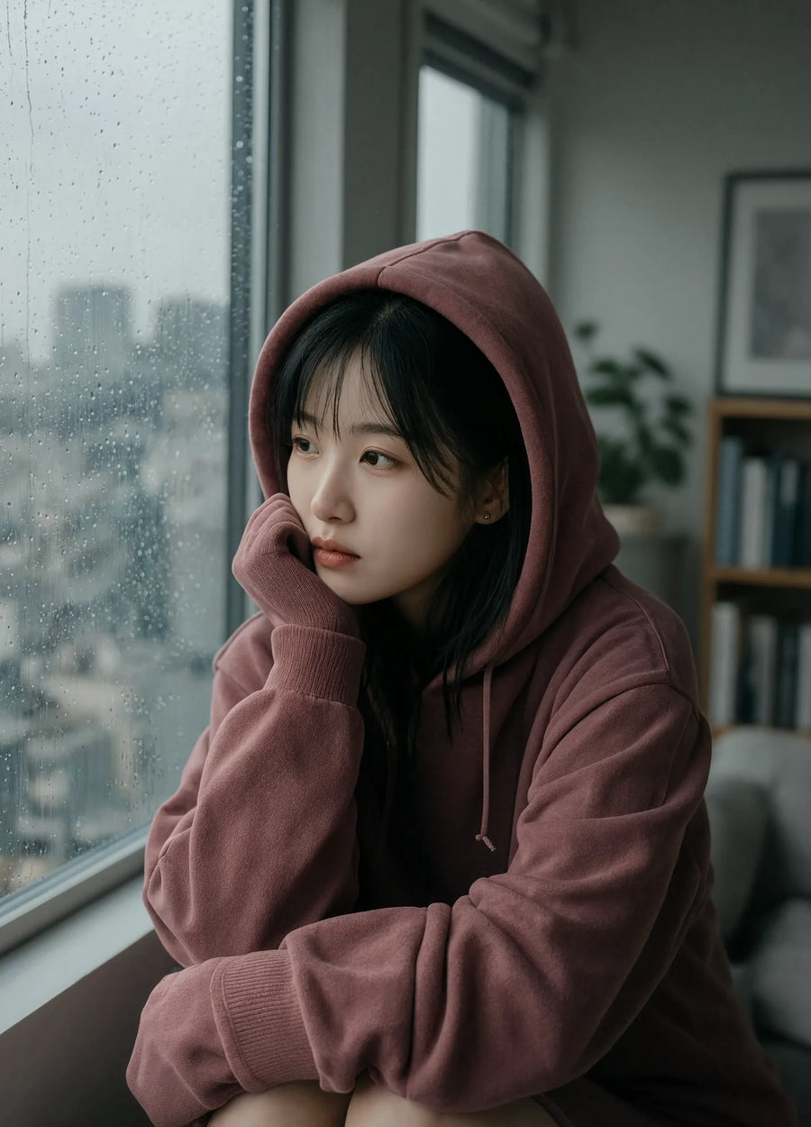 Pigment-Dyed Hoodie